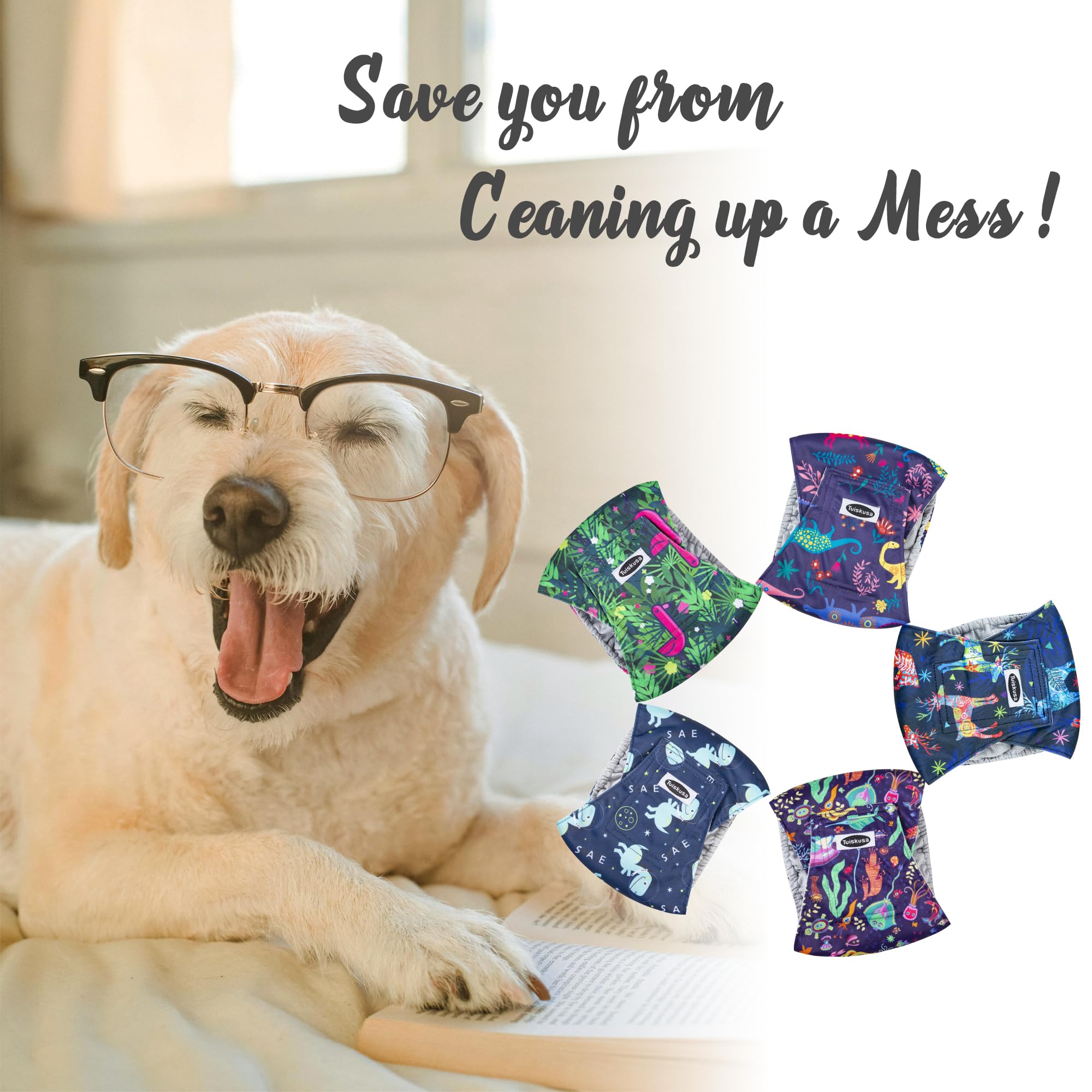 Tuiskusa multi-size range suits dogs of various sizes for a better fit