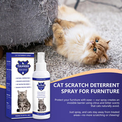 Natural citrus scent from Tulvixxo spray provides a fresh, non-toxic deterrent.