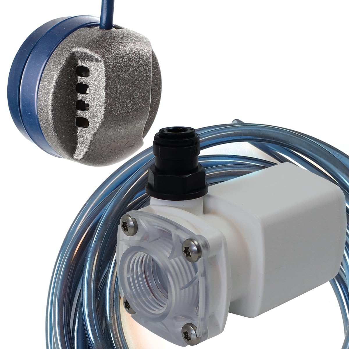 Tunze Osmolator 3 water level detection for precise evaporation compensation in aquariums.