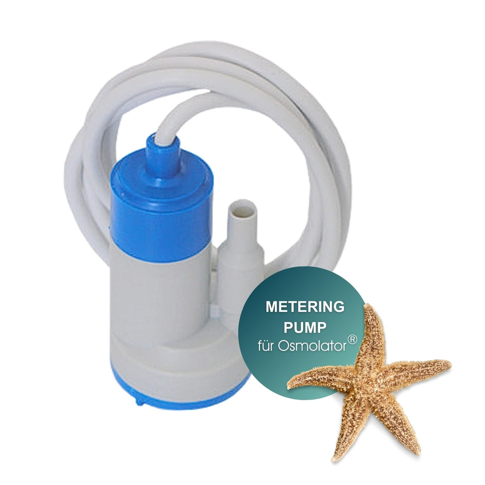 Tunze replacement metering pump for Osmolator 1077 bulkhead connection enables secure installation.