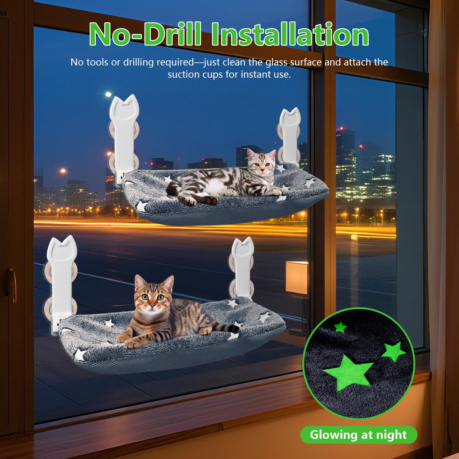 Turbosus easy installation means no drilling and fast setup