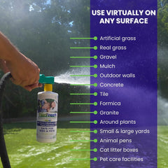 BioS+ treatment in kennels to keep outdoor spaces fresher