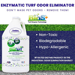 TurFresh BioS+ Kit bottle 32oz enables easy, targeted treatments on pet areas