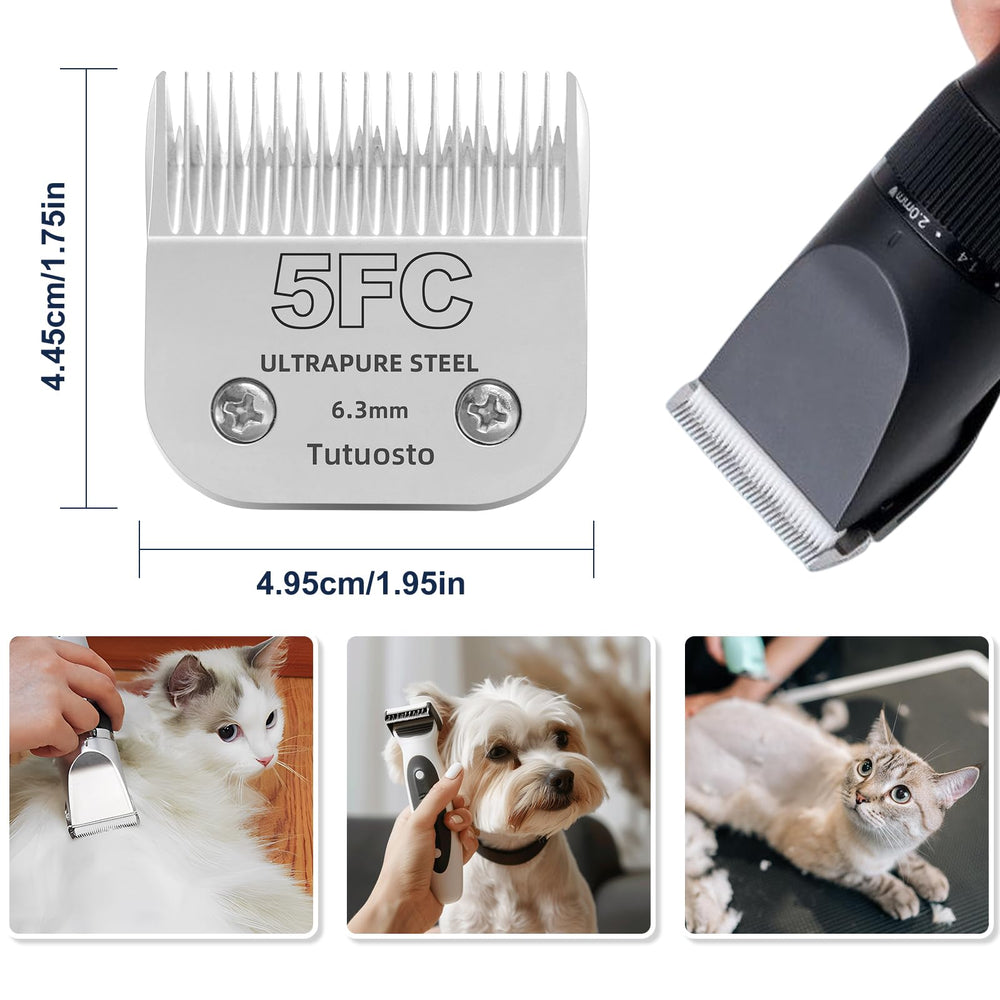 Tutuosto 5FC blade cutting edge for efficient hair removal