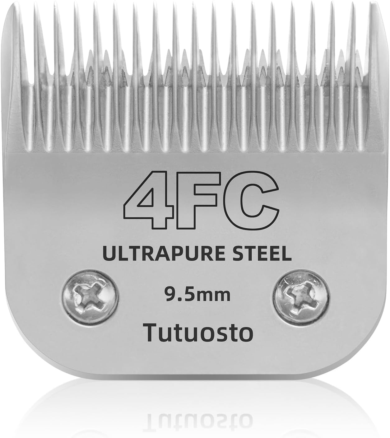 Tutuosto clipper blades 10 front blade 440C stainless for precise trims.