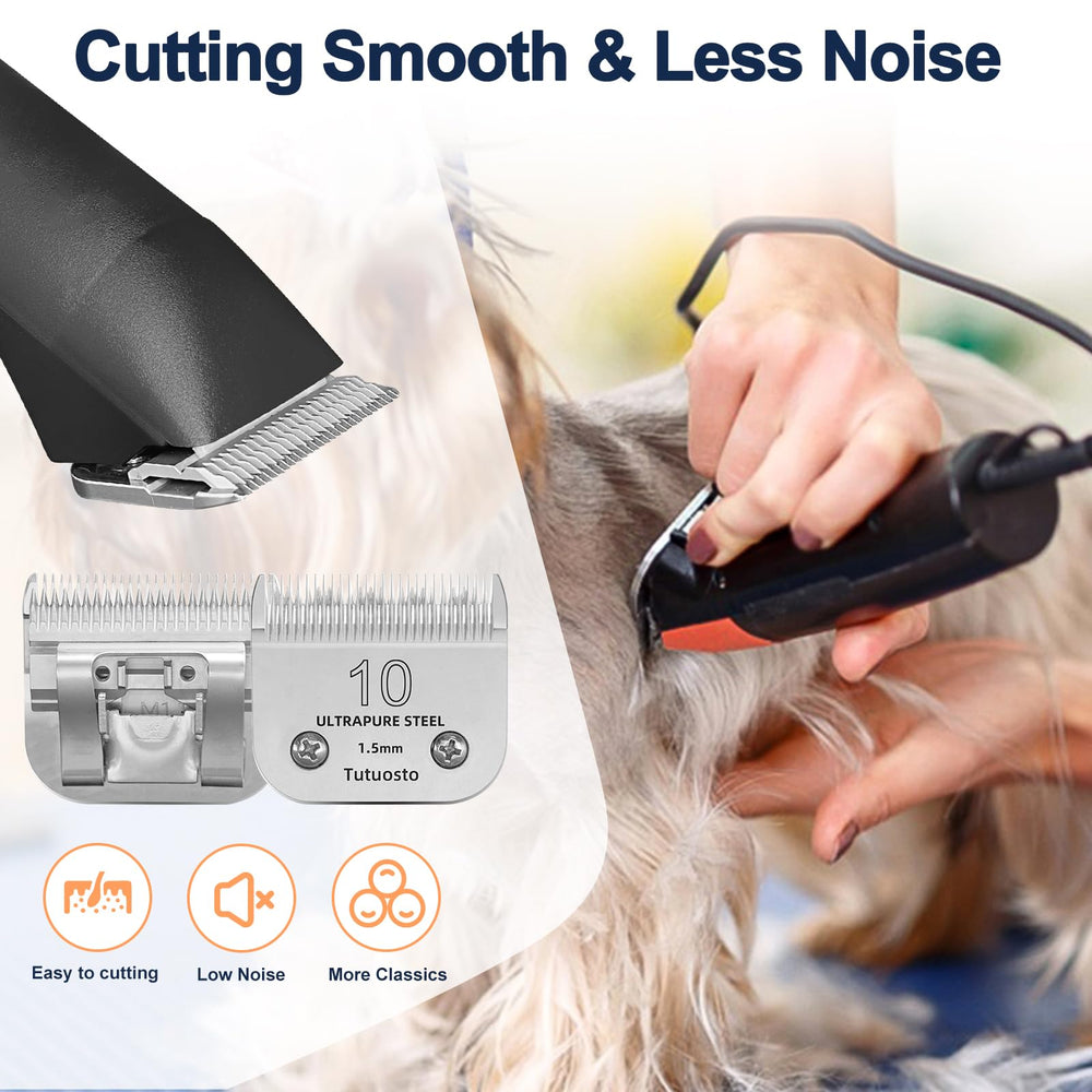 Easy-clean blade design simplifies post-grooming maintenance.