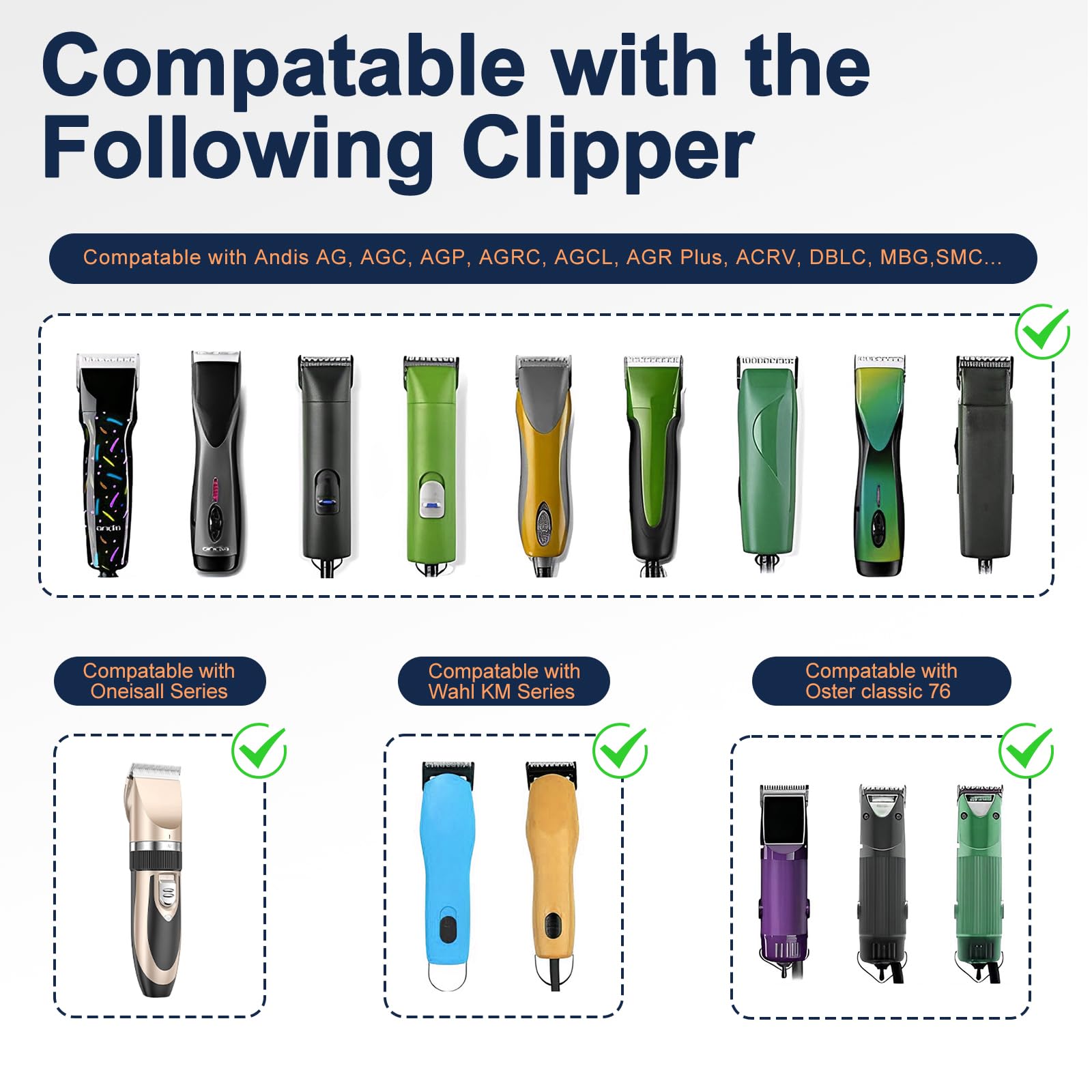 Tutuosto blade operates cooler and quieter during grooming sessions.