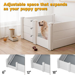 Tuxun Whelping Box high fences keep puppies safely contained