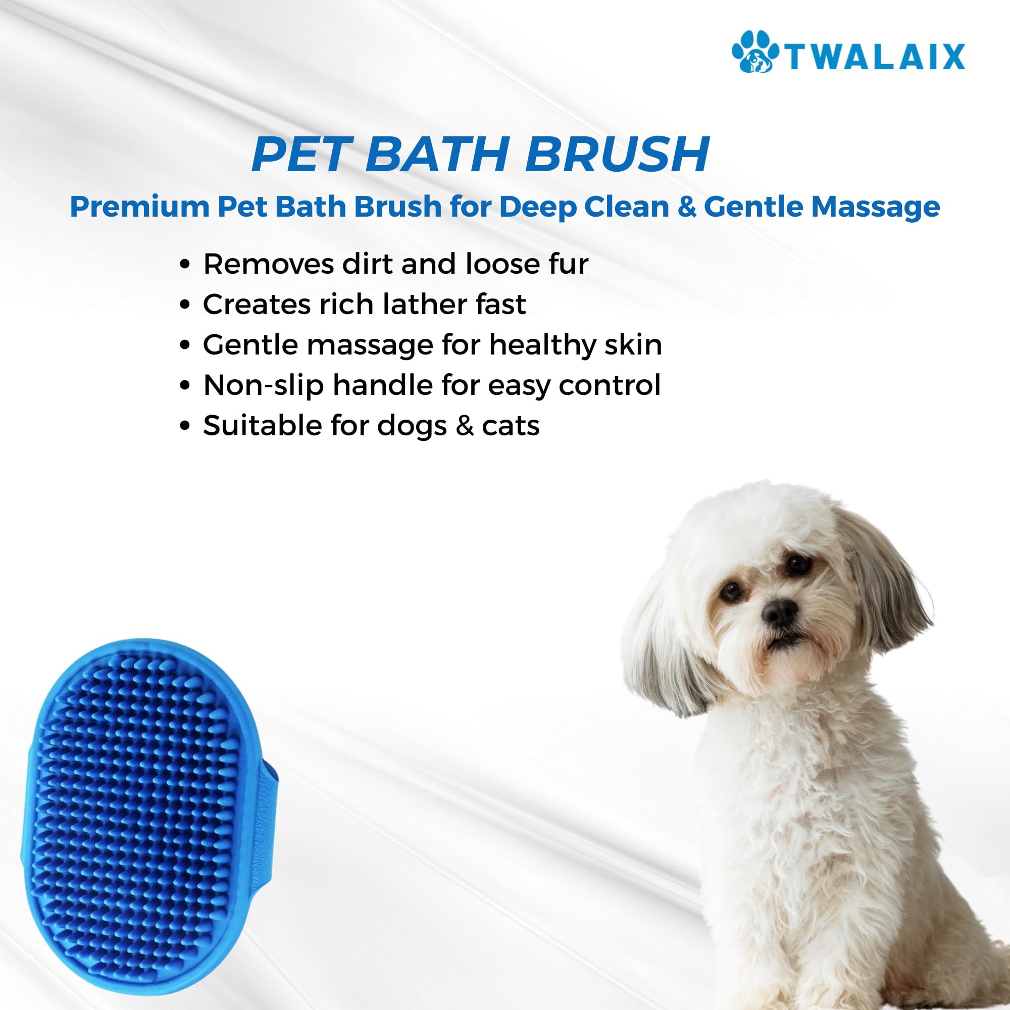 TWALAIX storage keeps all grooming tools neatly organized at home.
