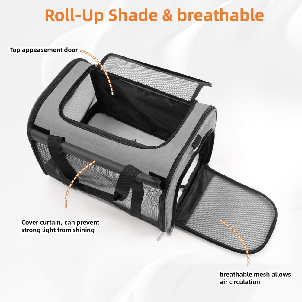 TWDEPART metal-frame design provides durable support during journeys
