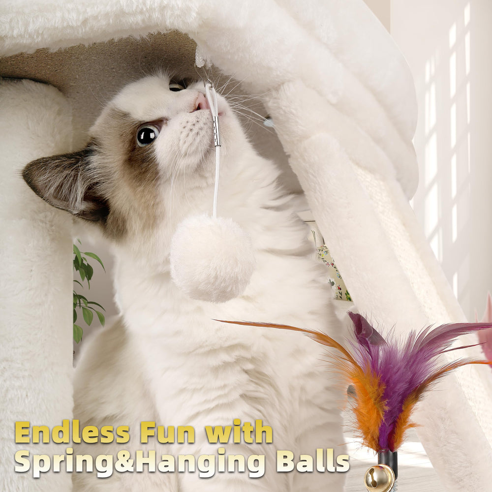 TWDEPART durable materials support active, climbing cats