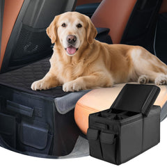 TWINDLE seat extender folded for compact storage between trips.