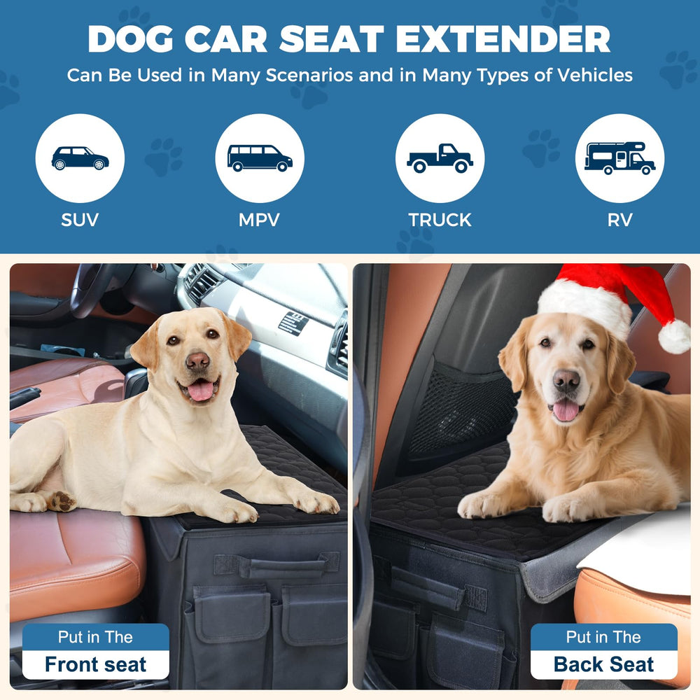 TWINDLE seat extender bridging the gap between seats for safety.