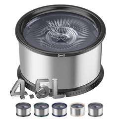 Twinsing 4.5L no-spill bowl full-bowl, ideal for multi-pet homes.