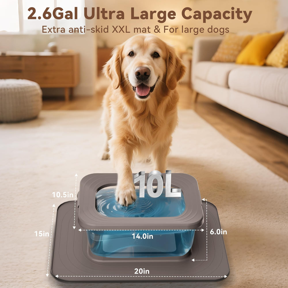 Twinsing floating disk reduces spills and splashes.