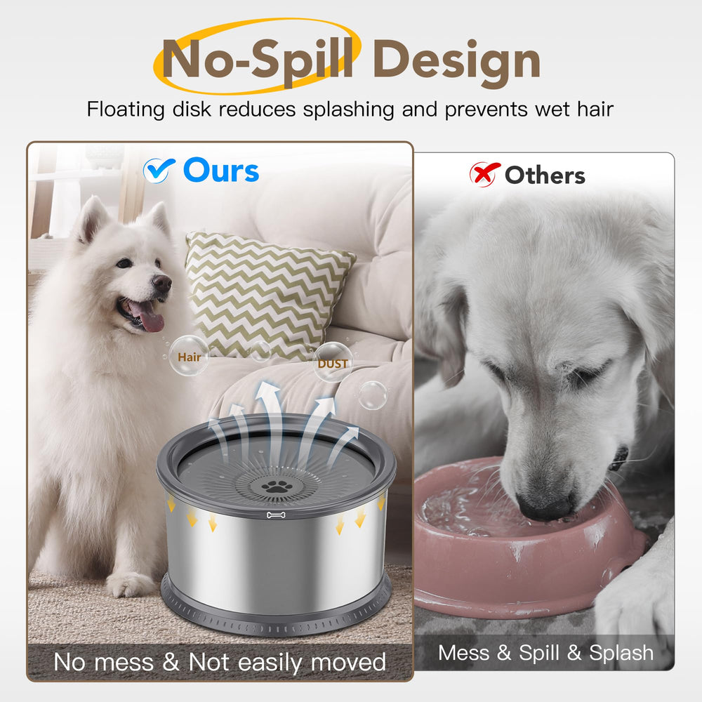 Twinsing anti-slip mat keeps the bowl steady during use
