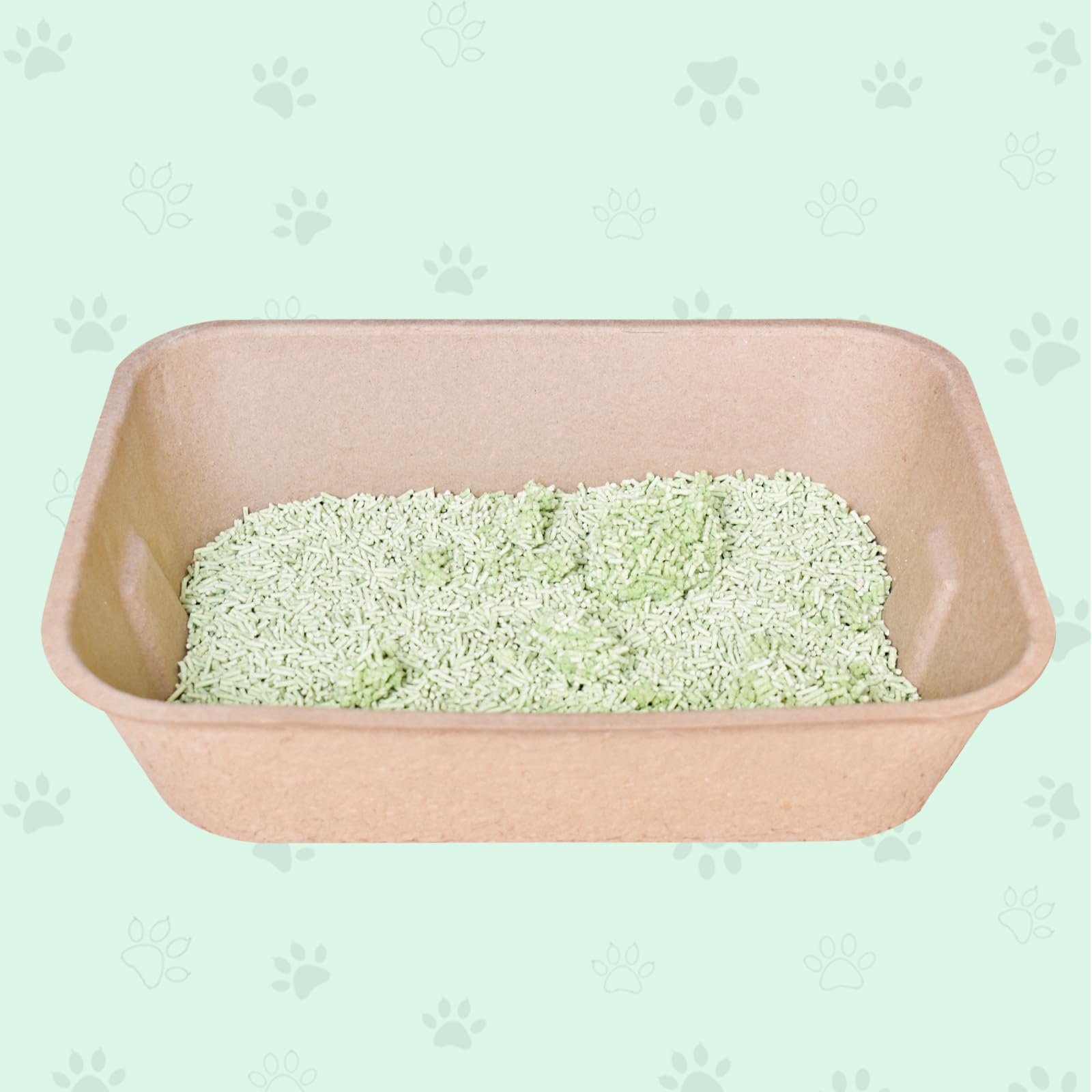 Twlead 5-in-1 litter box with towel for convenience.