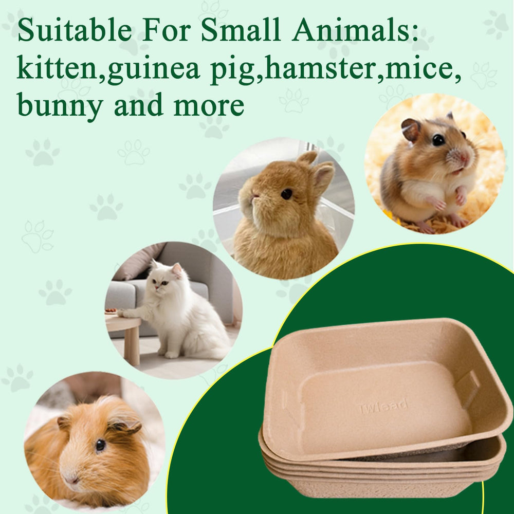 Twlead easy-cleanup disposable litter box, no scrubbing required.