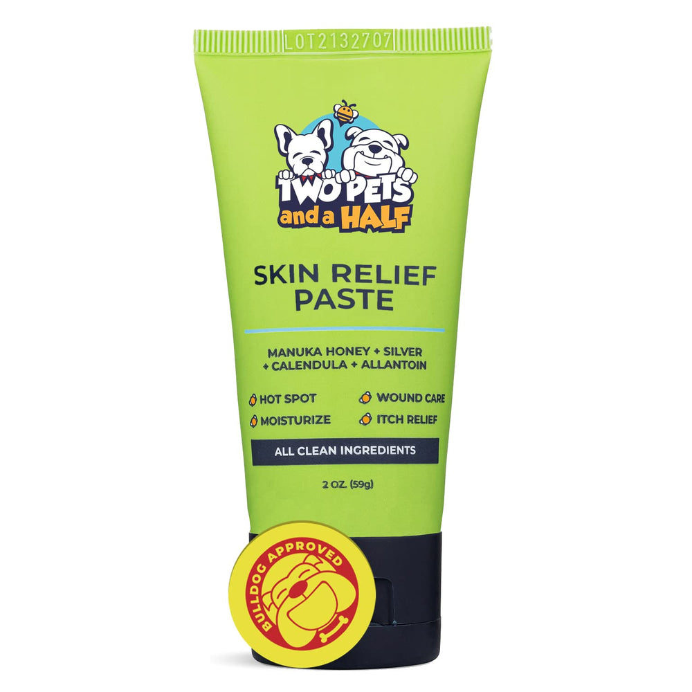 Two Pets and a Half bulldog skin care pack-3 bundles complete routine.