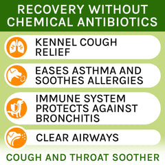 TwoFurFinds Liquid Throat Soother dropper enables fast cough relief for pets.