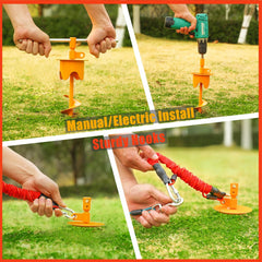 Tyalez buffer rope illustrating chew-resistant safety feature.
