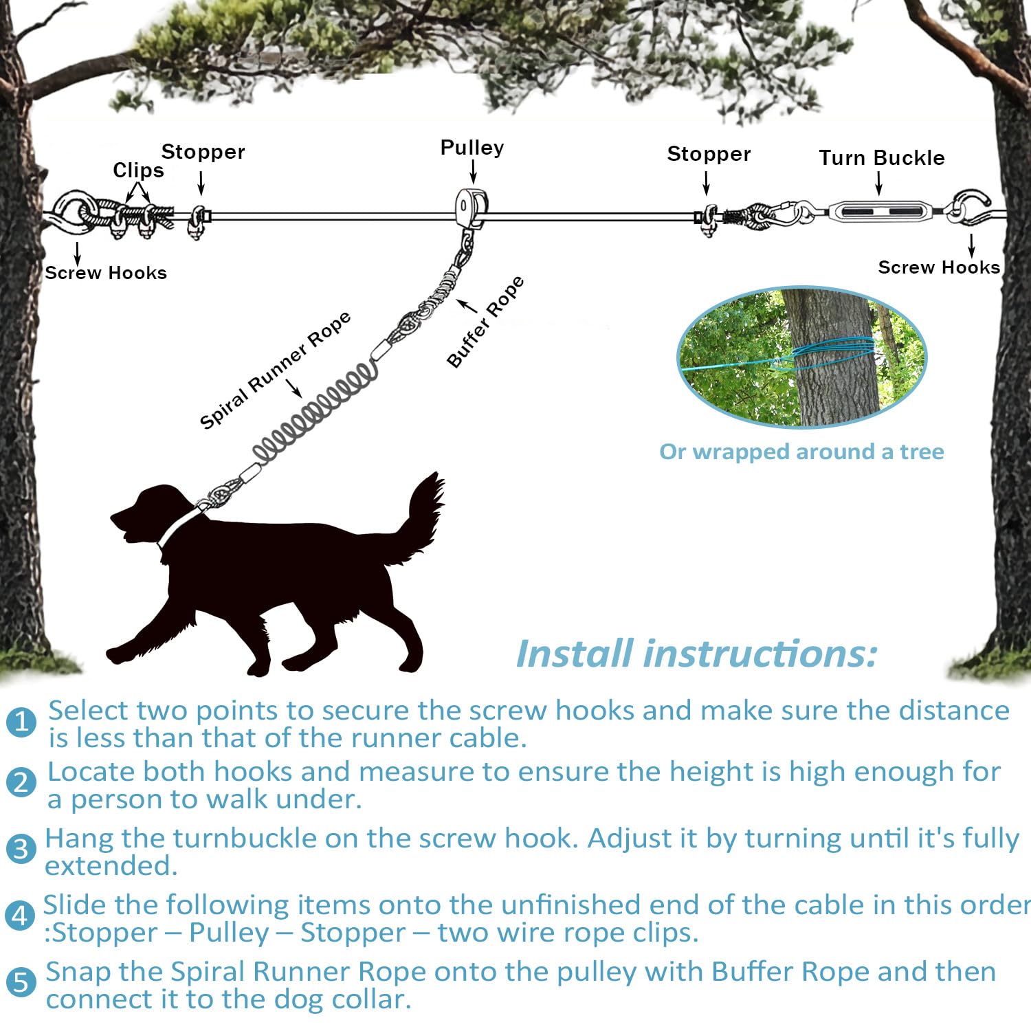 Tyalez backyard dog run enables safe, supervised freedom during play or training.