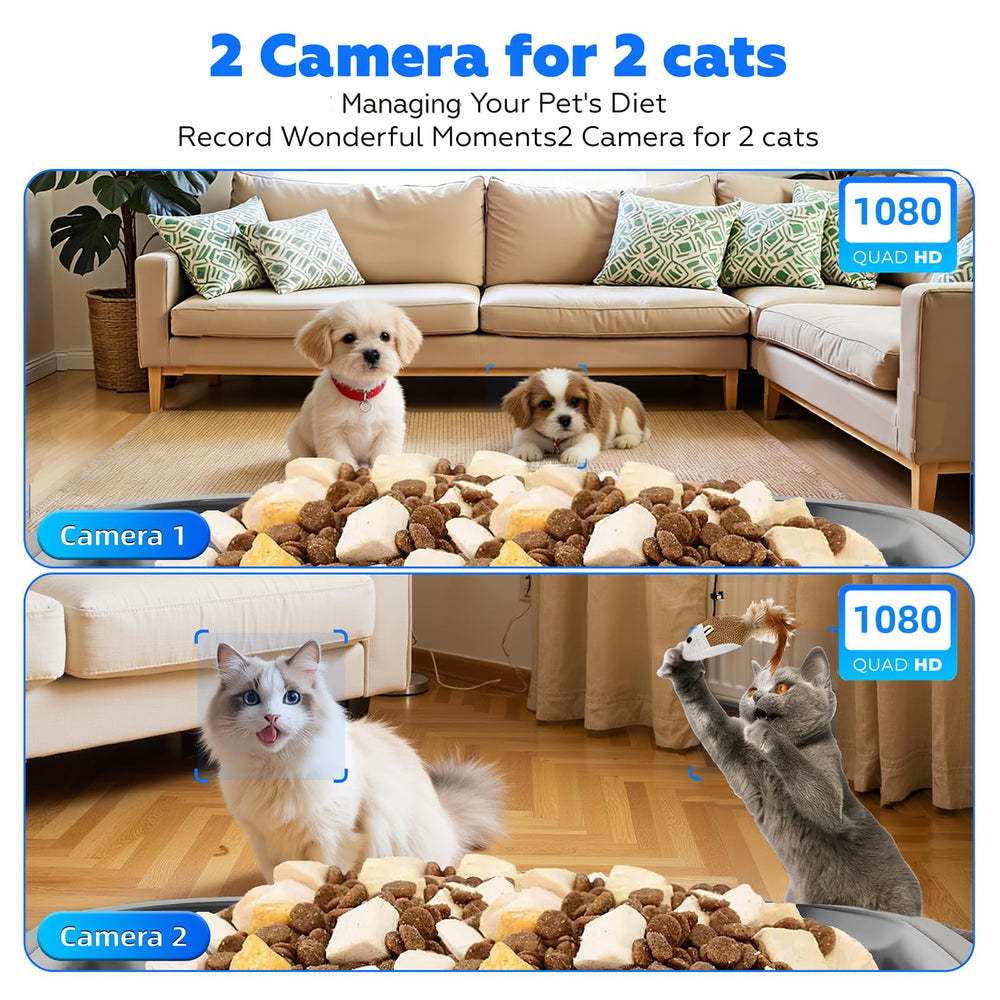 TYM feeder night vision cameras capture feeding moments in low light