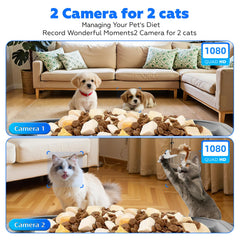 TYM feeder night vision cameras capture feeding moments in low light