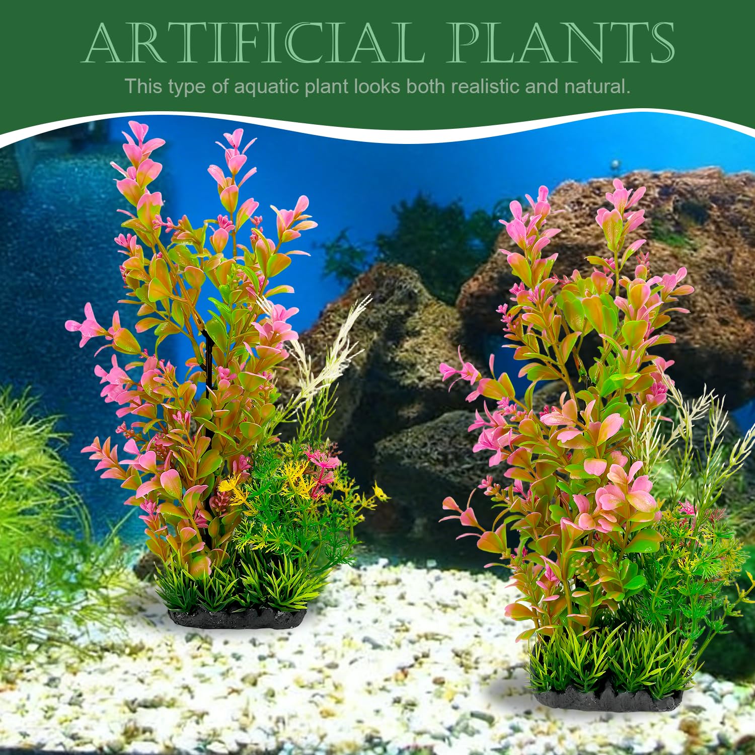 TYZEMKO two-pack for versatile aquascaping and fuller habitat look