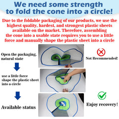 TZBEINN anti-escape cone design prevents accidental removal by dogs.