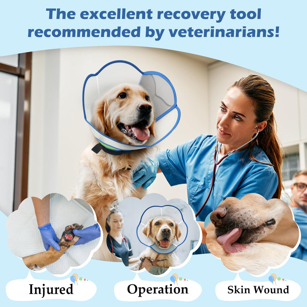 TZBEINN recovery cone packaging shows simple setup steps.