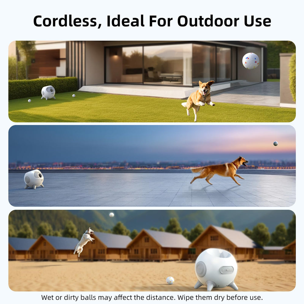 uahpet 4000mAh battery powering 300-800 launches outdoors
