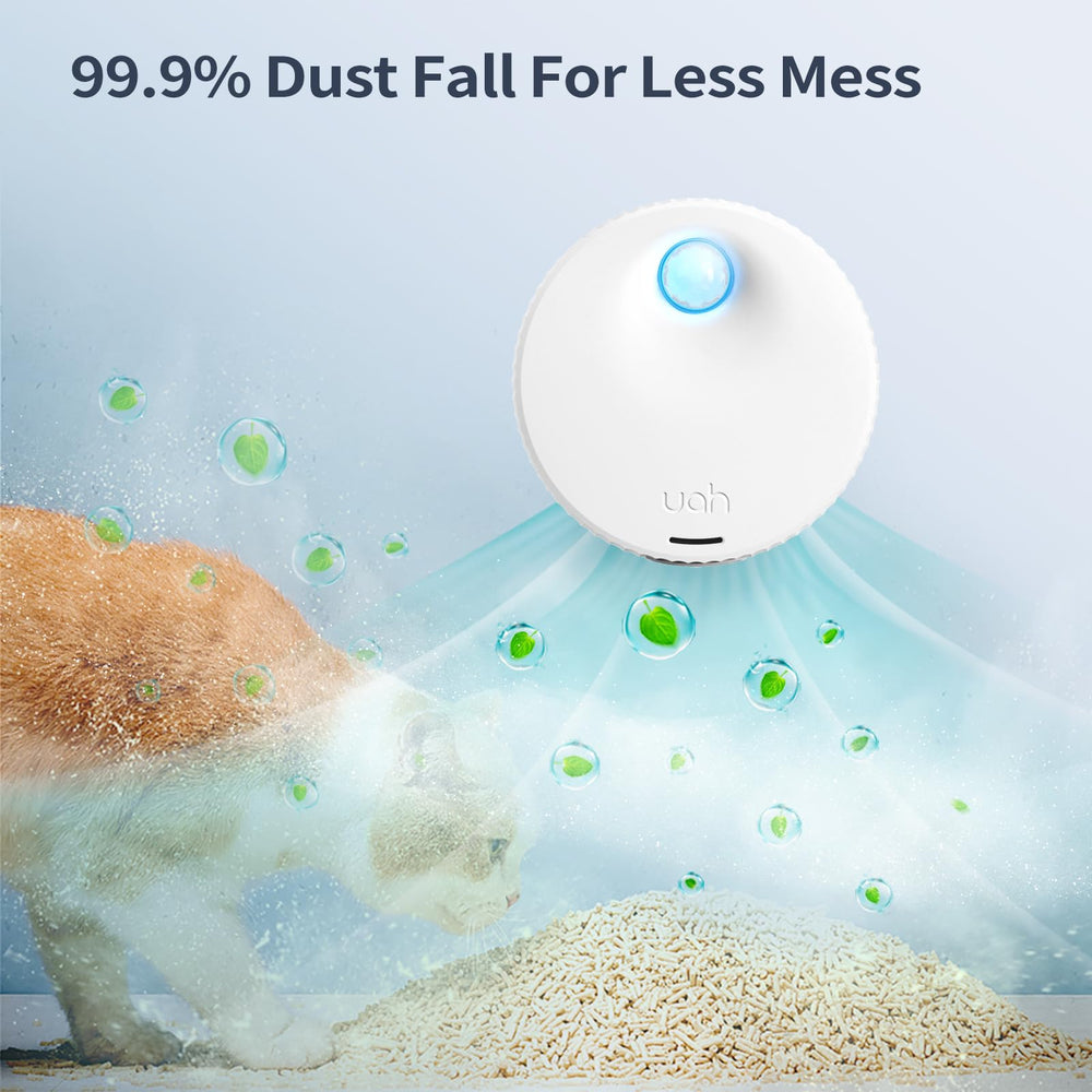 uahpet Gen 2 USB charging keeps odor control ready without filter replacements.
