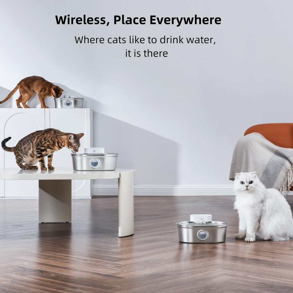uahpet external pump battery operated system for cordless placement.