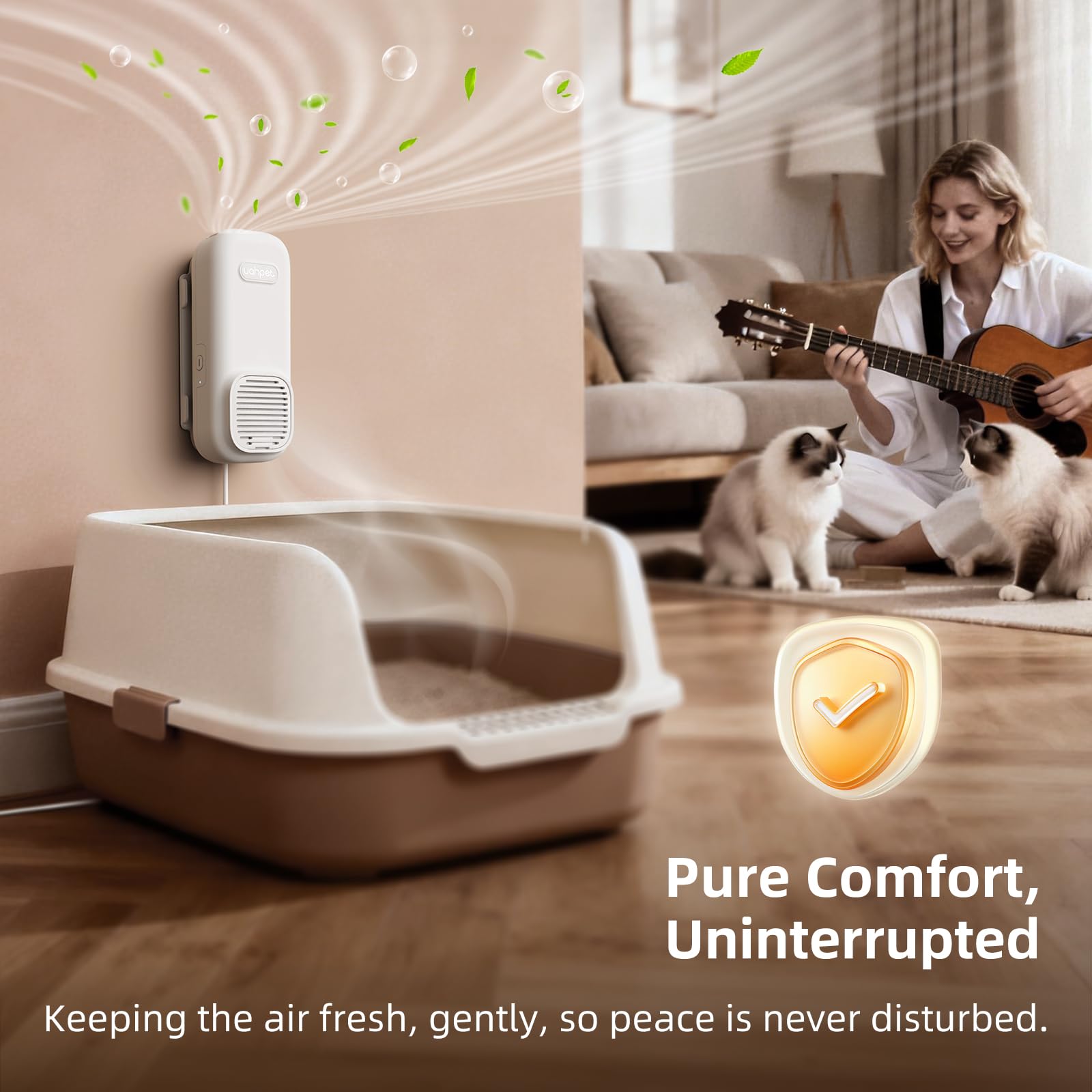 uahpet low-maintenance design with no filters to replace.