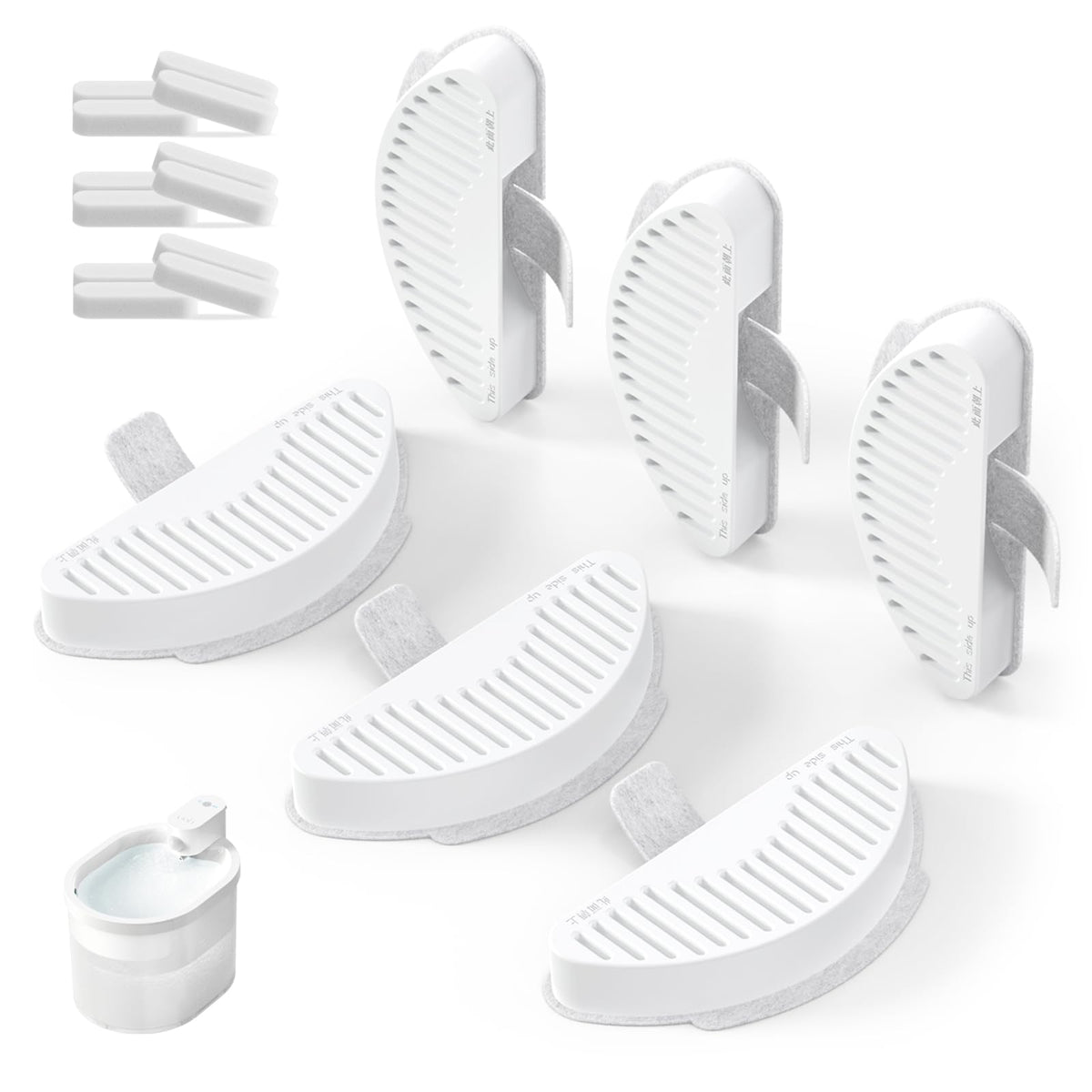 uahpet upgraded six-pack fountain filters deliver cleaner tasting water for pets