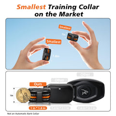 UbaNinva lightest training collar with adjustable fit for all sizes