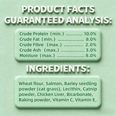 UBIETY resealable tub keeps cat grass treats fresh between sessions.
