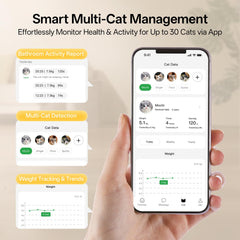 UBPET Self-Cleaning Litter Box smart app control lets you monitor remotely
