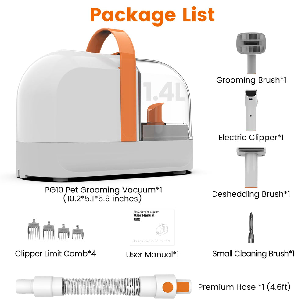 ubrobo all-in-one kit contents ready for home grooming