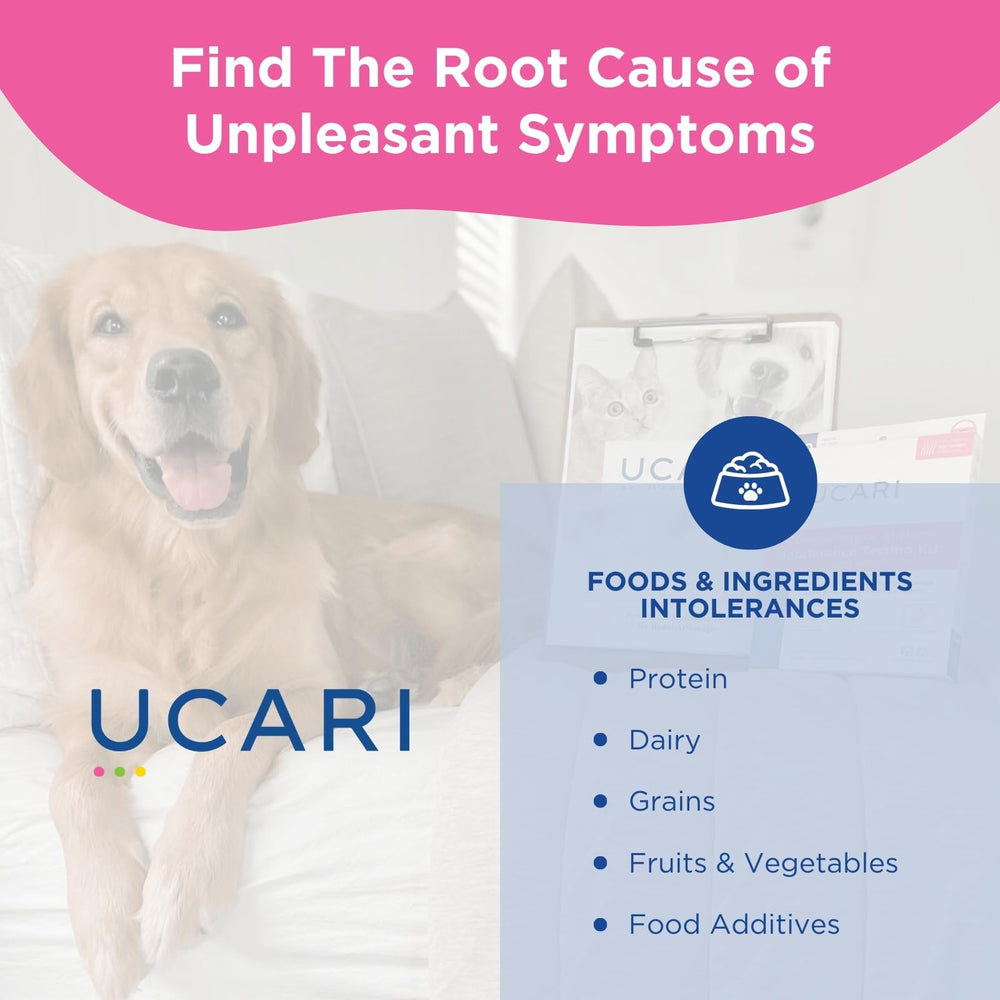 UCARI four-step process guide for simple at-home testing.