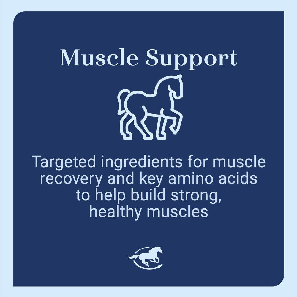 Uckele Tri Amino Horse Supplement packaging showing a 5 lb bag for bulk equine nutrition