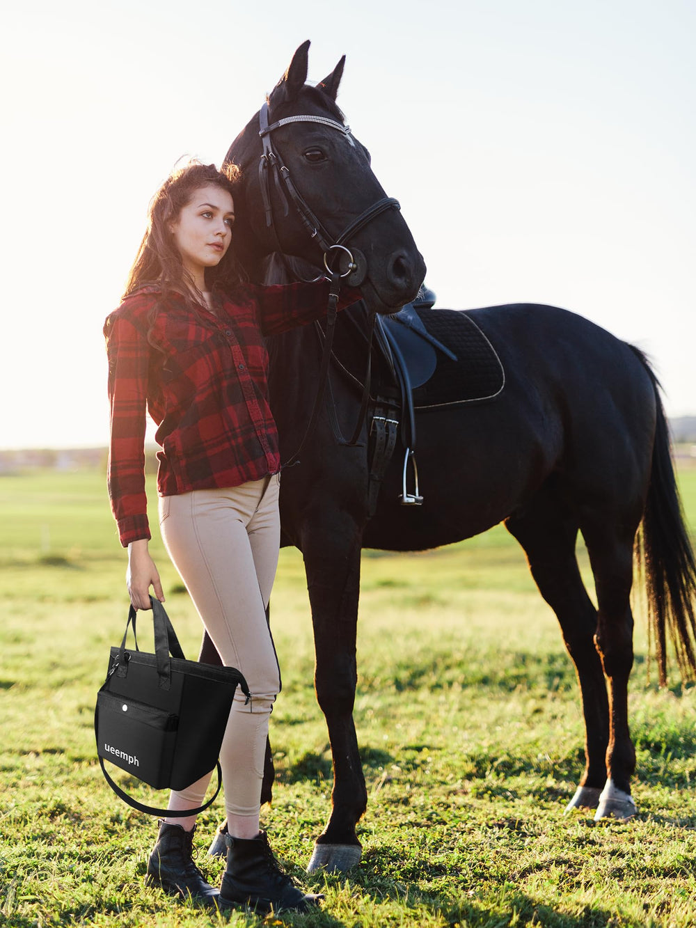 Ueemph steel comb for precise mane and tail detangling