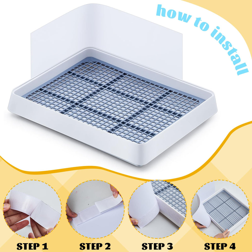 Uiifan litter box accessories set with broom and scoop for quick cleanup