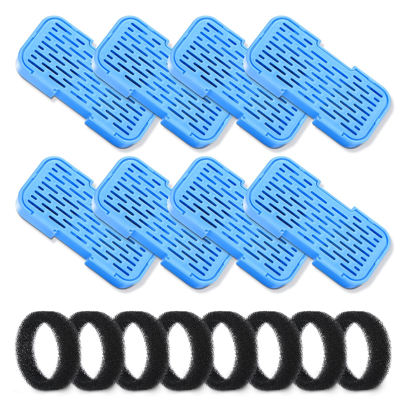 UIOOQ cat fountain filters with activated carbon for cleaner drinking water.