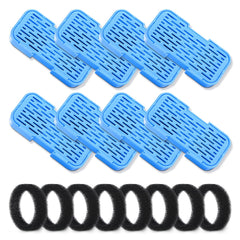 UIOOQ cat fountain filters with activated carbon for cleaner drinking water.