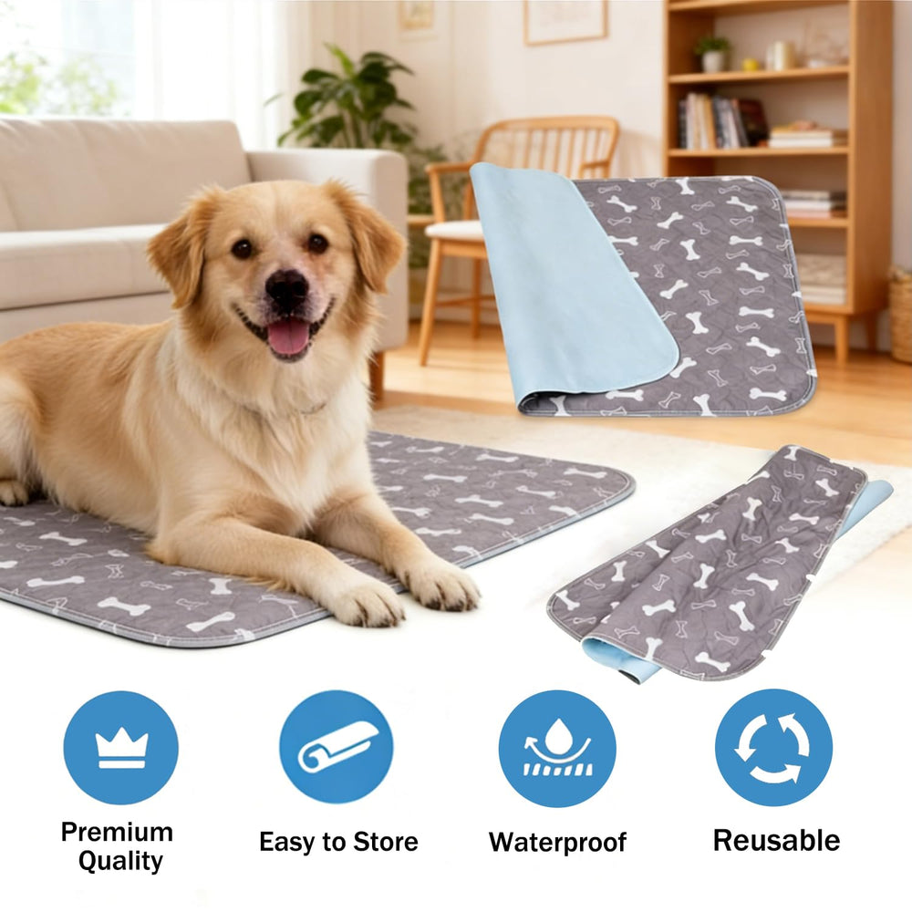 UKM Puppy Pads close-up highlights durable, easy-care material.