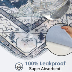 ULIGOTA puppy pad non-slip bottom stays in place during training.