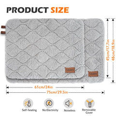 ULIGOTA self-warming cat bed side view highlighting compact nest