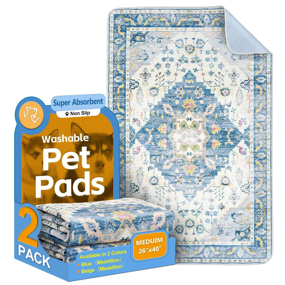 ULIGOTA pad with soft flannel top for training comfort